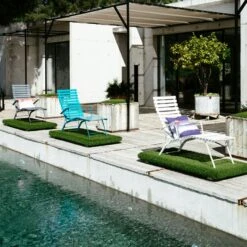 Bistro Chaise Longue, Liquorice -Hay || Brafab || Fatboy Verkäufe fermob bistro chaise longue 1