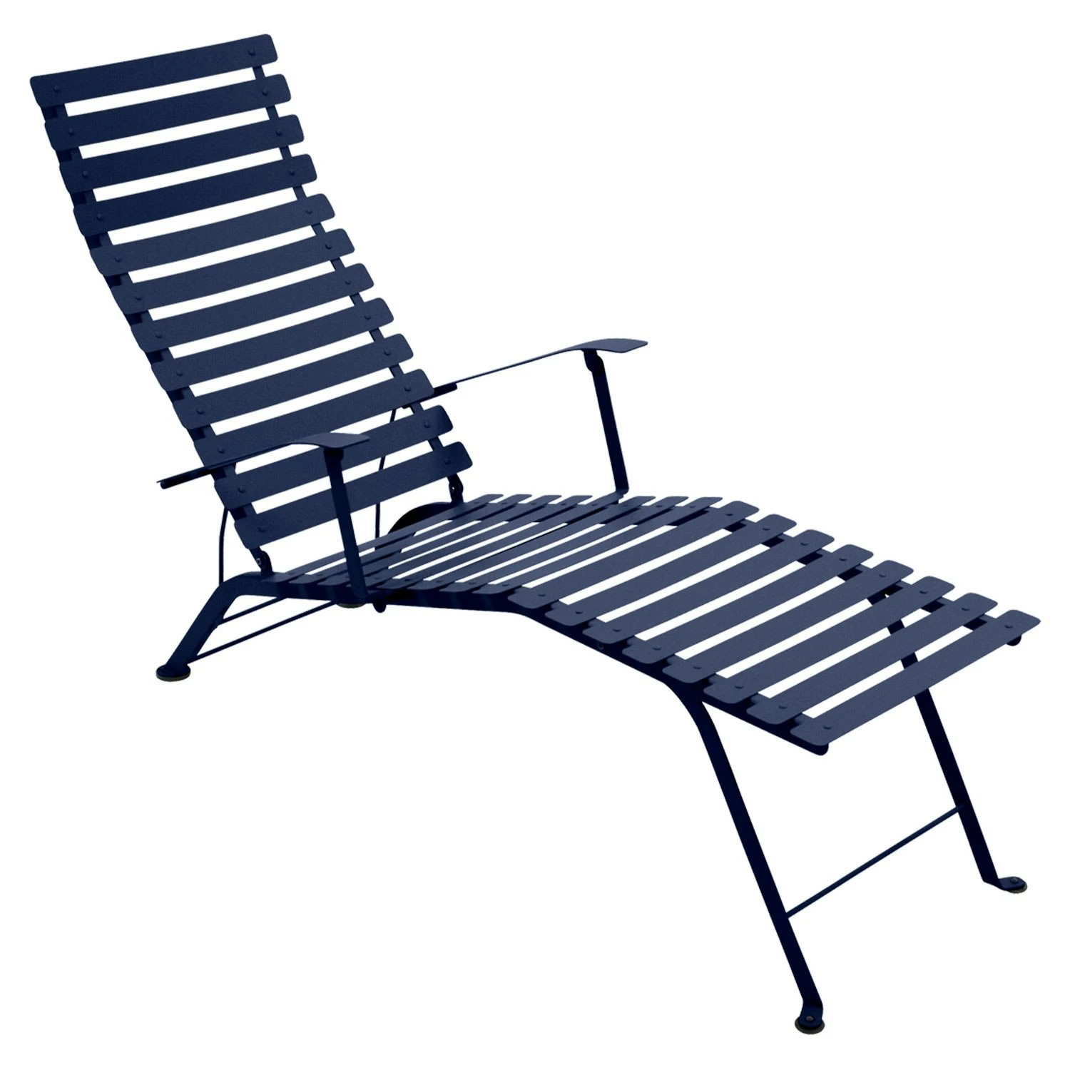 Bistro Chaise Longue, Deep Blue 1 Bistro Chaise Longue, Deep Blue