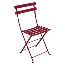 Bistro Stuhl, Metall/ Chili