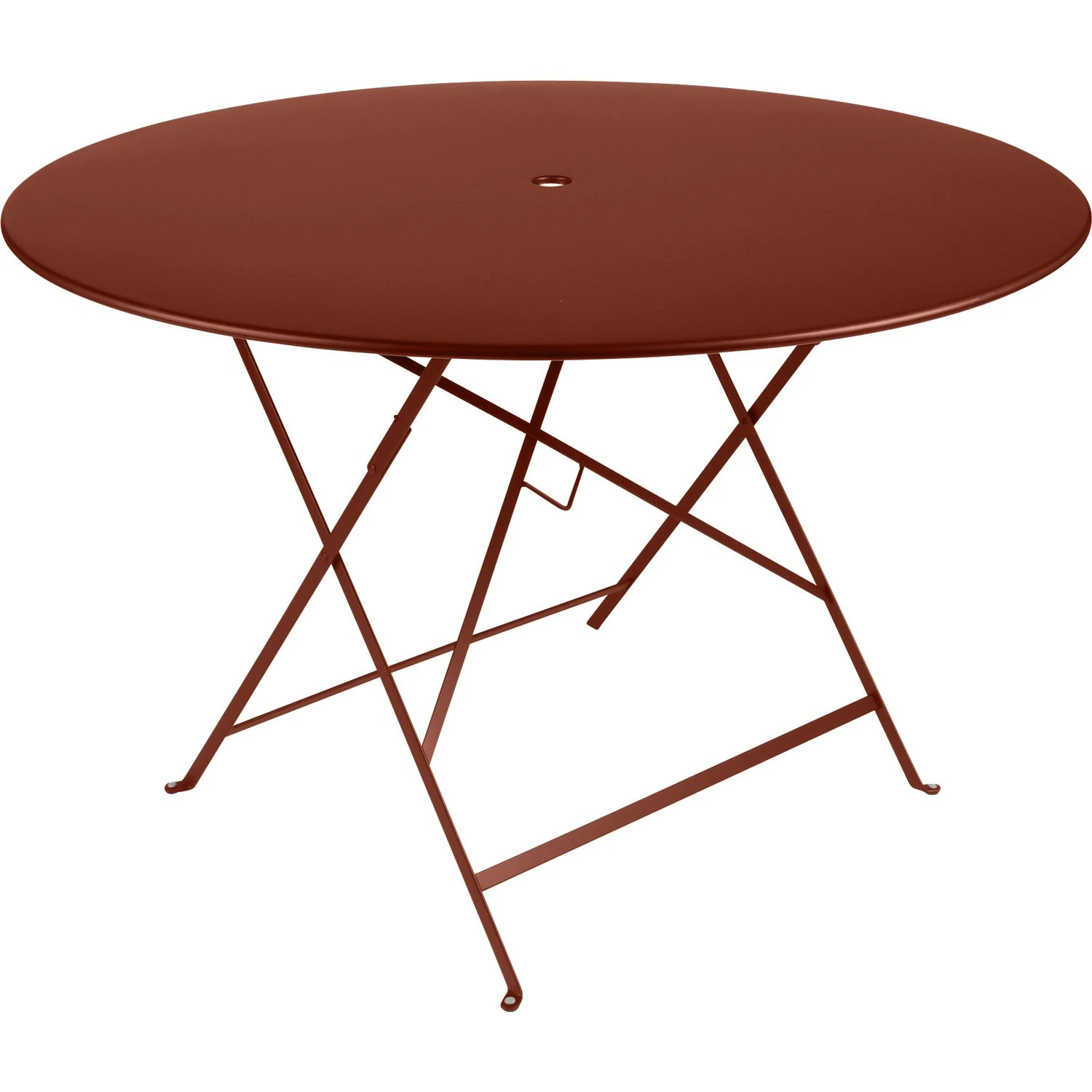 Bistro Tisch, Ø117 Cm/ Red Ochre 1 Bistro Tisch, Ø117 Cm/ Red Ochre