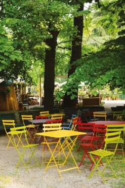 Bistro Tisch, 57x57 Cm/ Capucine -Hay || Brafab || Fatboy Verkäufe fermob bistro tisch 57x57 cm 3 6