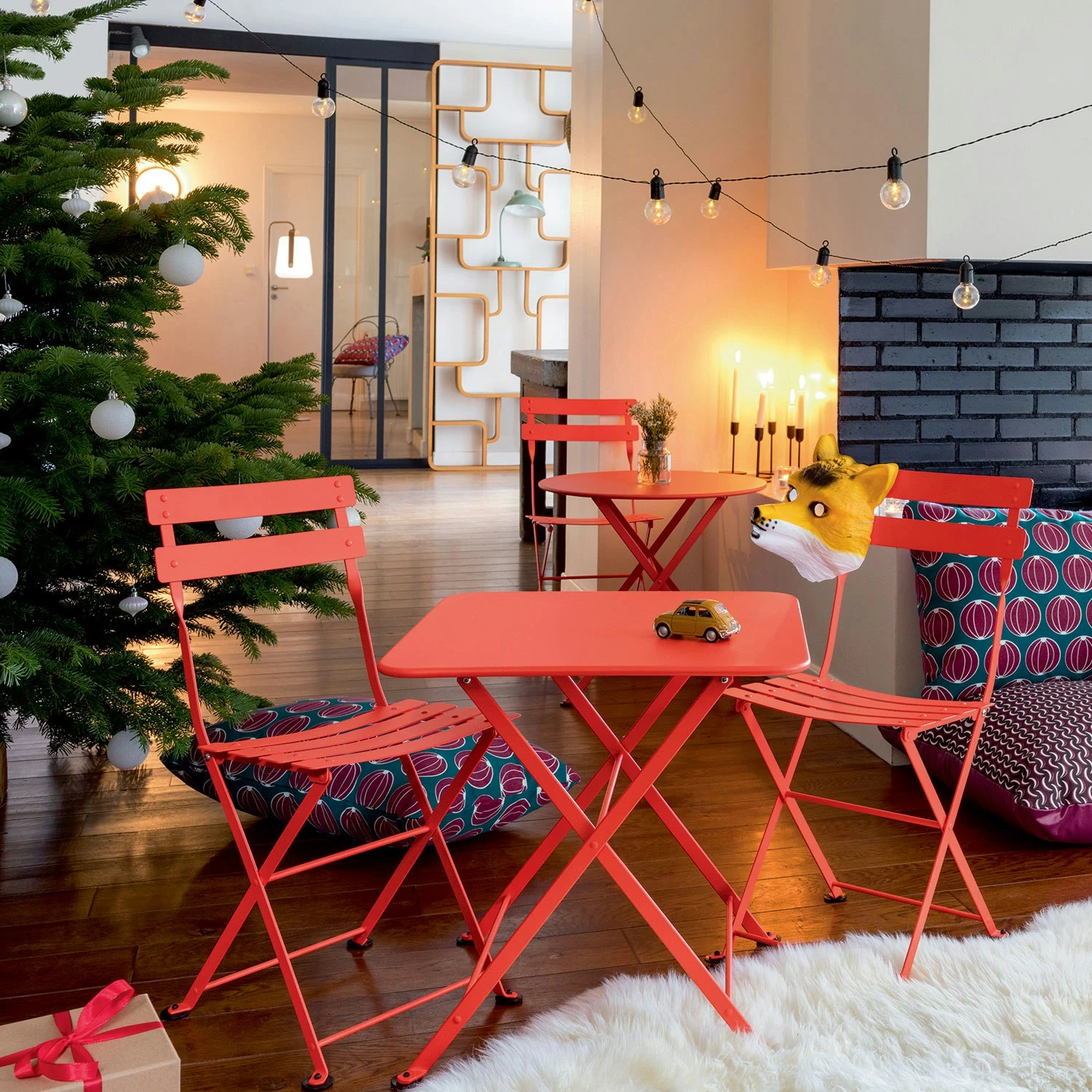 Bistro Table Ø60 Cm, Deep Blue 2 Bistro Table Ø60 Cm, Deep Blue – Bild 2