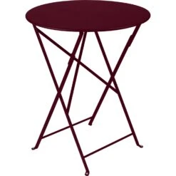 Bistro Tisch, Ø60 Cm/ Black Cherry