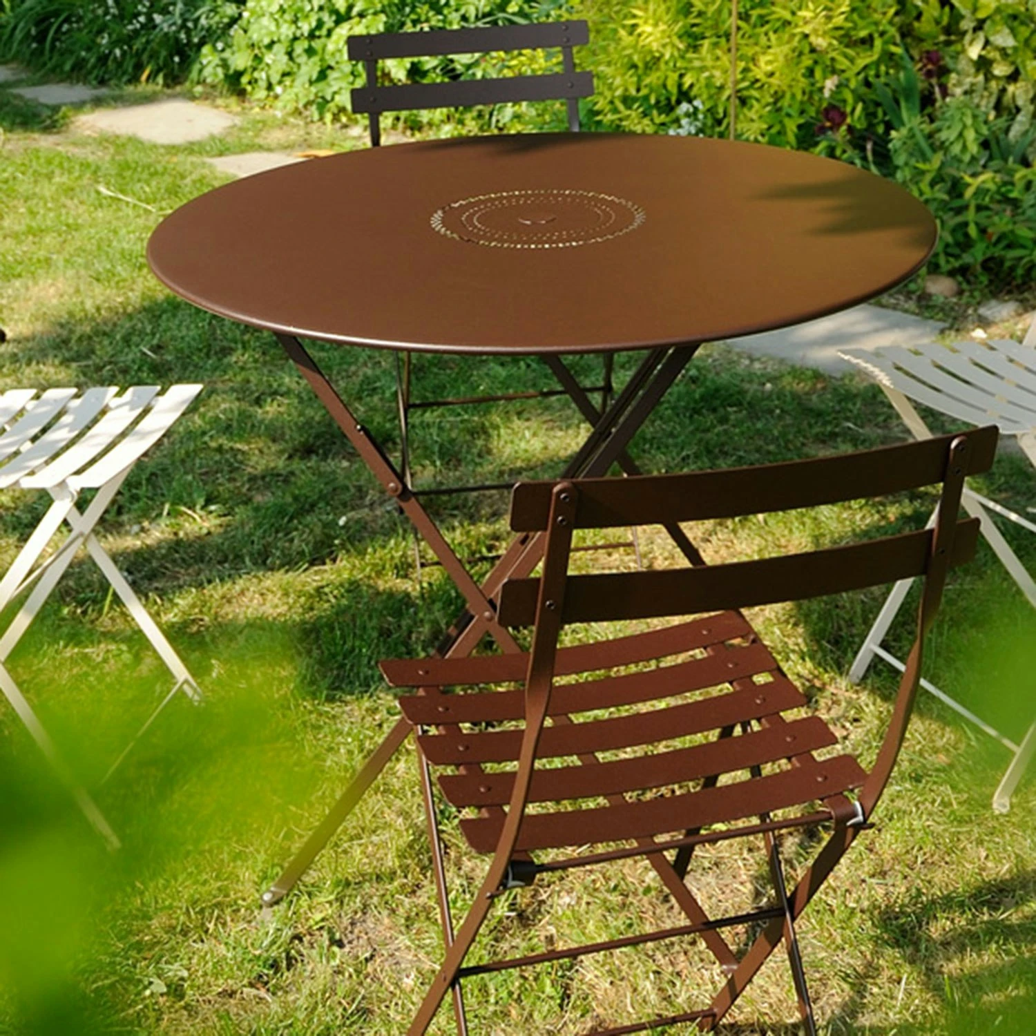 Floréal Table Ø77 Cm, Honey Matte 3 Floréal Table Ø77 Cm, Honey Matte – Bild 3