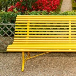 Louisiane Bench 200, Honey 10 Louisiane Bench 200, Honey -Hay || Brafab || Fatboy Verkäufe fermob louisiane bank 200 cm 2 8