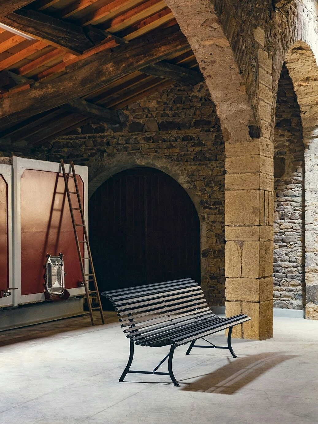 Louisiane Bank, 150 Cm/ Acapulco Blue 2 Louisiane Bank, 150 Cm/ Acapulco Blue – Bild 2