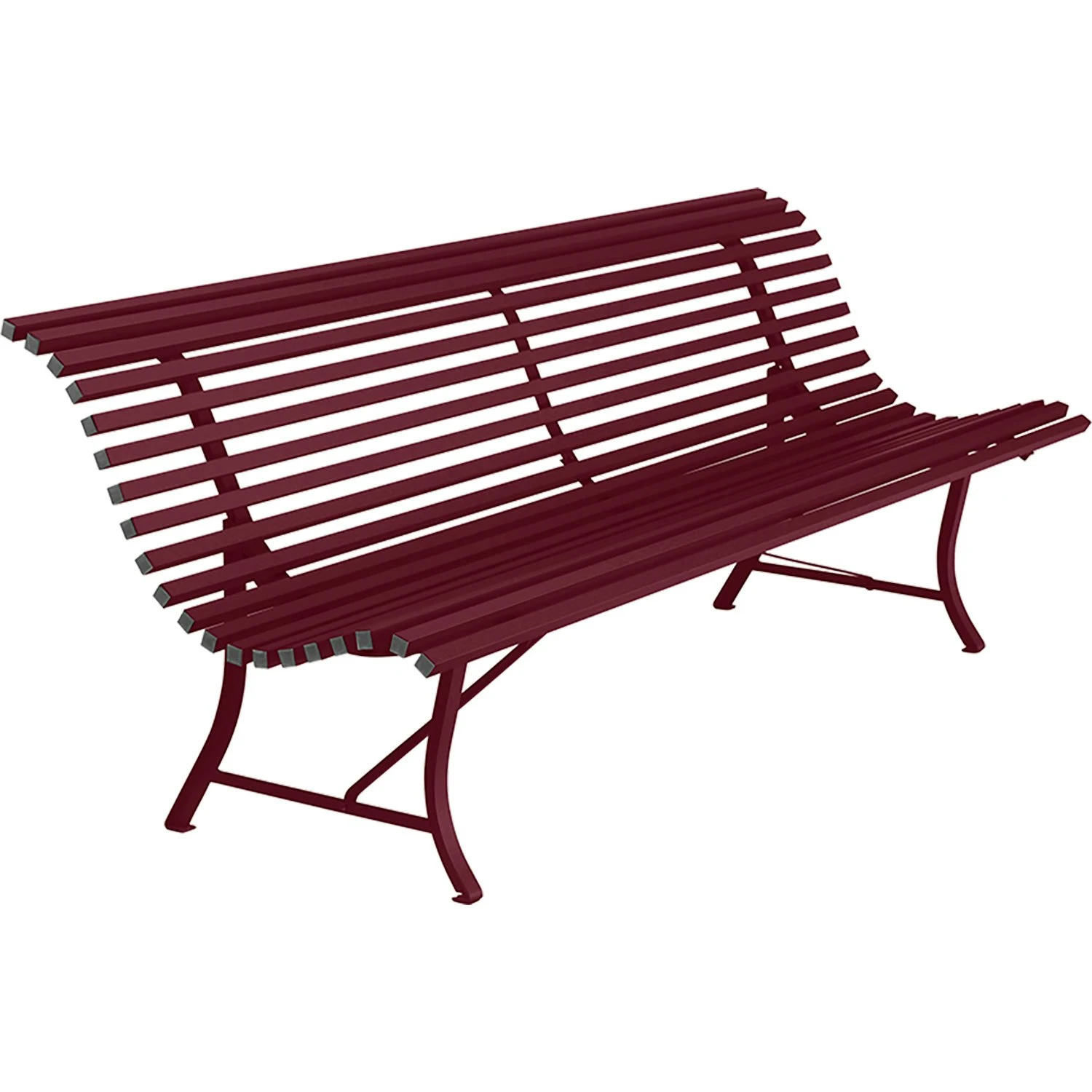 Louisiane Bank, 200 Cm/ Black Cherry 1 Louisiane Bank, 200 Cm/ Black Cherry