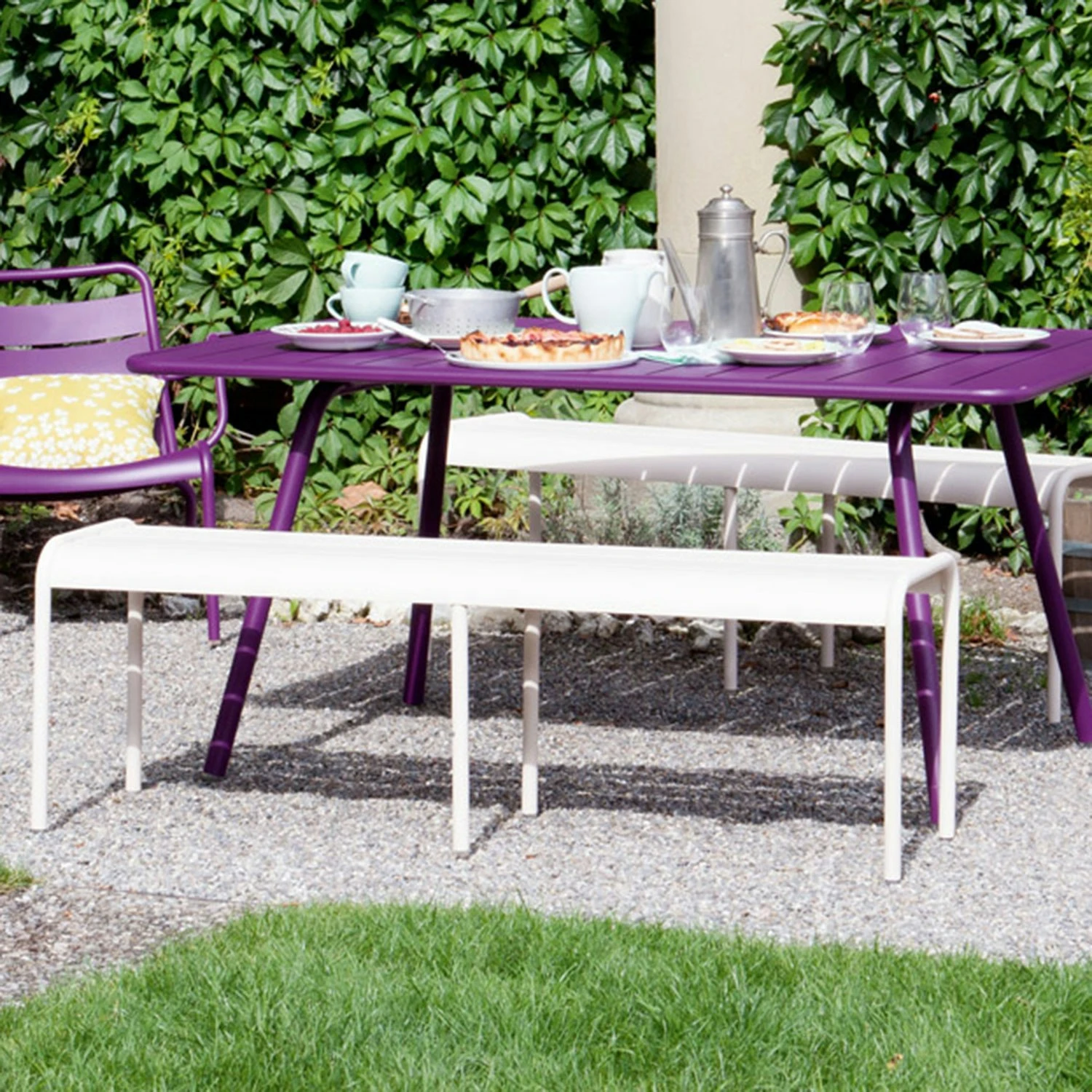 Luxembourg Bank 145, Cotton White 2 Luxembourg Bank 145, Cotton White – Bild 2