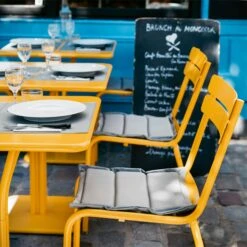 Luxembourg Sitzkissen, 40x45cm/ Beige -Hay || Brafab || Fatboy Verkäufe fermob luxembourg sitzkissen 40x45cm 2 1