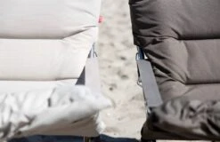 FIAM Fiesta Soft Sonnenstuhl, Beige/ Weißer Rahmen -Hay || Brafab || Fatboy Verkäufe fiam fiesta soft sonnenstuhl 1 1