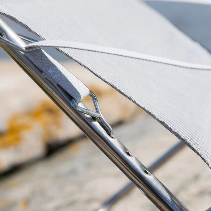 FIAM Fiesta Liegestuhl, Grau 2 FIAM Fiesta Liegestuhl, Grau – Bild 2