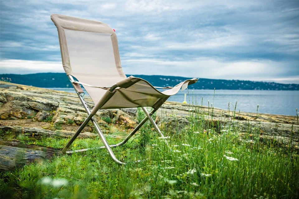 FIAM Fiesta Liegestuhl, Taupe 2 FIAM Fiesta Liegestuhl, Taupe – Bild 2