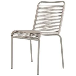 FIAM Mya Spaghetti Stuhl, Taupe/Cappuccino