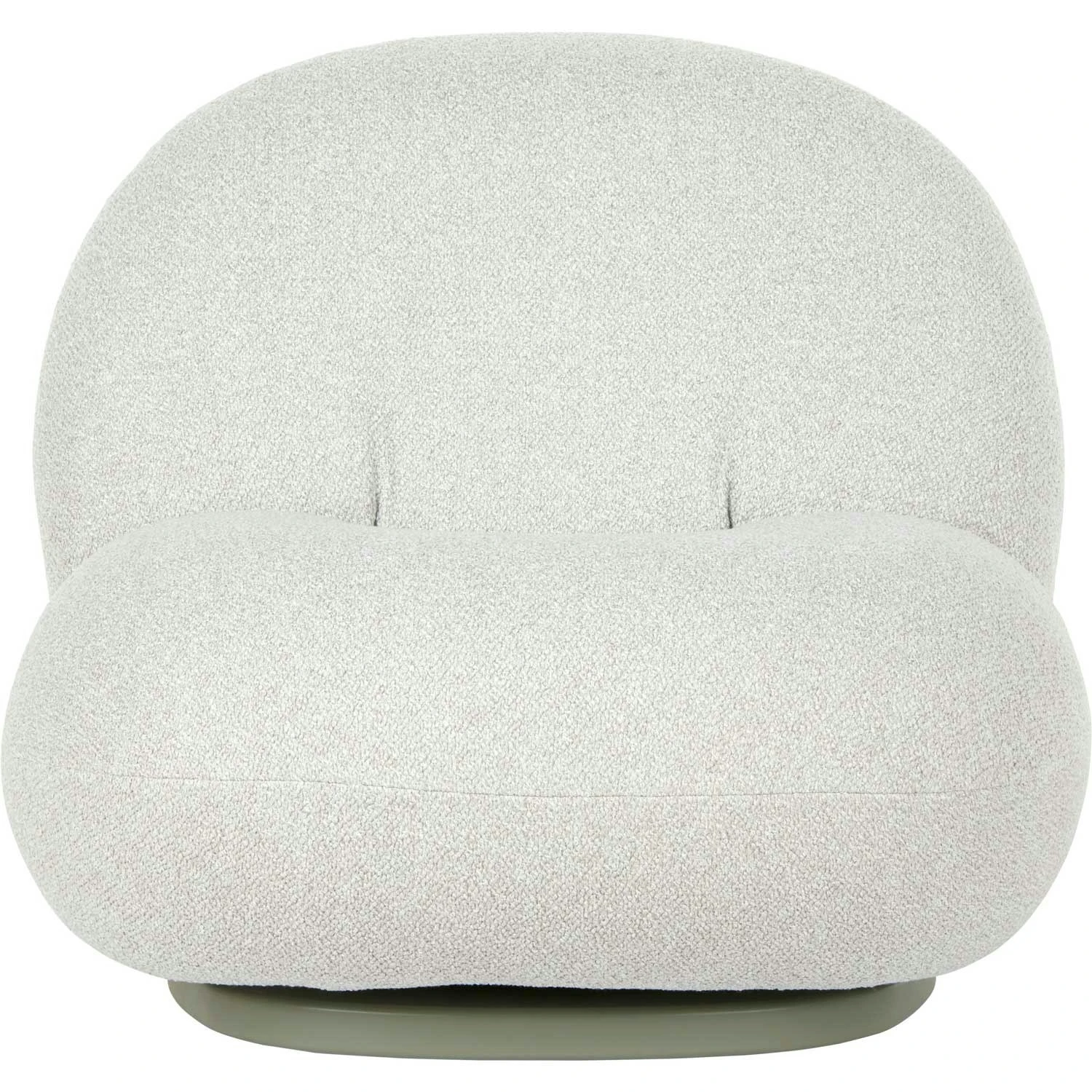 Gubi Pacha Outdoor Loungesessel, Dedar Libera 003, Moosgrüner Fuß 1 Gubi Pacha Outdoor Loungesessel, Dedar Libera 003, Moosgrüner Fuß