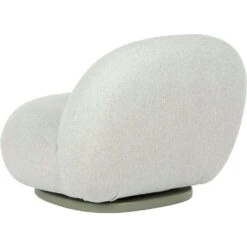 Gubi Pacha Outdoor Loungesessel, Dedar Libera 003, Moosgrüner Fuß 7 Gubi Pacha Outdoor Loungesessel, Dedar Libera 003, Moosgrüner Fuß -Hay || Brafab || Fatboy Verkäufe gubi pacha outdoor lounge chair swivel dedar chevron008 8