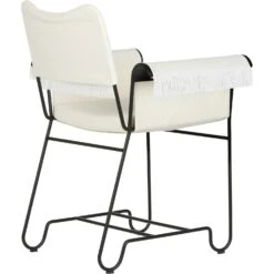 Gubi Tropique Esszimmerstuhl Mit Fransen, Classic Black / Udine 06 -Hay || Brafab || Fatboy Verkäufe gubi tropique dining chair fringe black limonta udine06 2