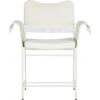 Gubi Tropique Esszimmerstuhl Mit Fransen, Classic White Semi Matt / Leslie 06
