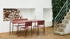 Hay Balcony Esszimmerstuhl, Iron Red 7 Hay Balcony Esszimmerstuhl, Iron Red -Hay || Brafab || Fatboy Verkäufe hay balcony dining chair anthracite 6