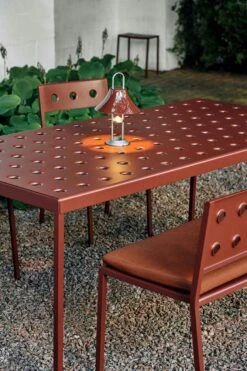 Hay Balcony Esszimmerstuhl, Iron Red 9 Hay Balcony Esszimmerstuhl, Iron Red -Hay || Brafab || Fatboy Verkäufe hay balcony dining chair anthracite 8