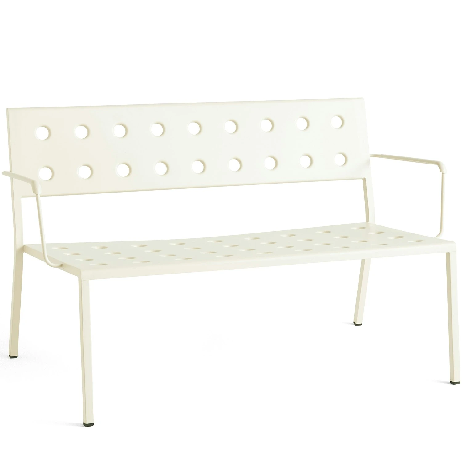 Hay Balcony Loungebank Mit Armlehnen, Chalk Beige 1 Hay Balcony Loungebank Mit Armlehnen, Chalk Beige