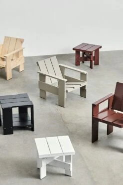 Hay Crate Niedriger Tisch, Weiß 8 Hay Crate Niedriger Tisch, Weiß -Hay || Brafab || Fatboy Verkäufe hay crate low table l45 x w45 x h40 pinewood 16