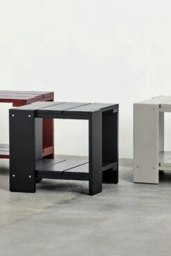 Hay Crate Beistelltisch, Schwarz -Hay || Brafab || Fatboy Verkäufe hay crate side table w495 water based pinewood 11