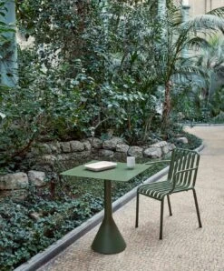 Hay Palissade Cone Tisch 65x65 Cm, Olive -Hay || Brafab || Fatboy Verkäufe hay palissade cone tisch 65x65 cm 4