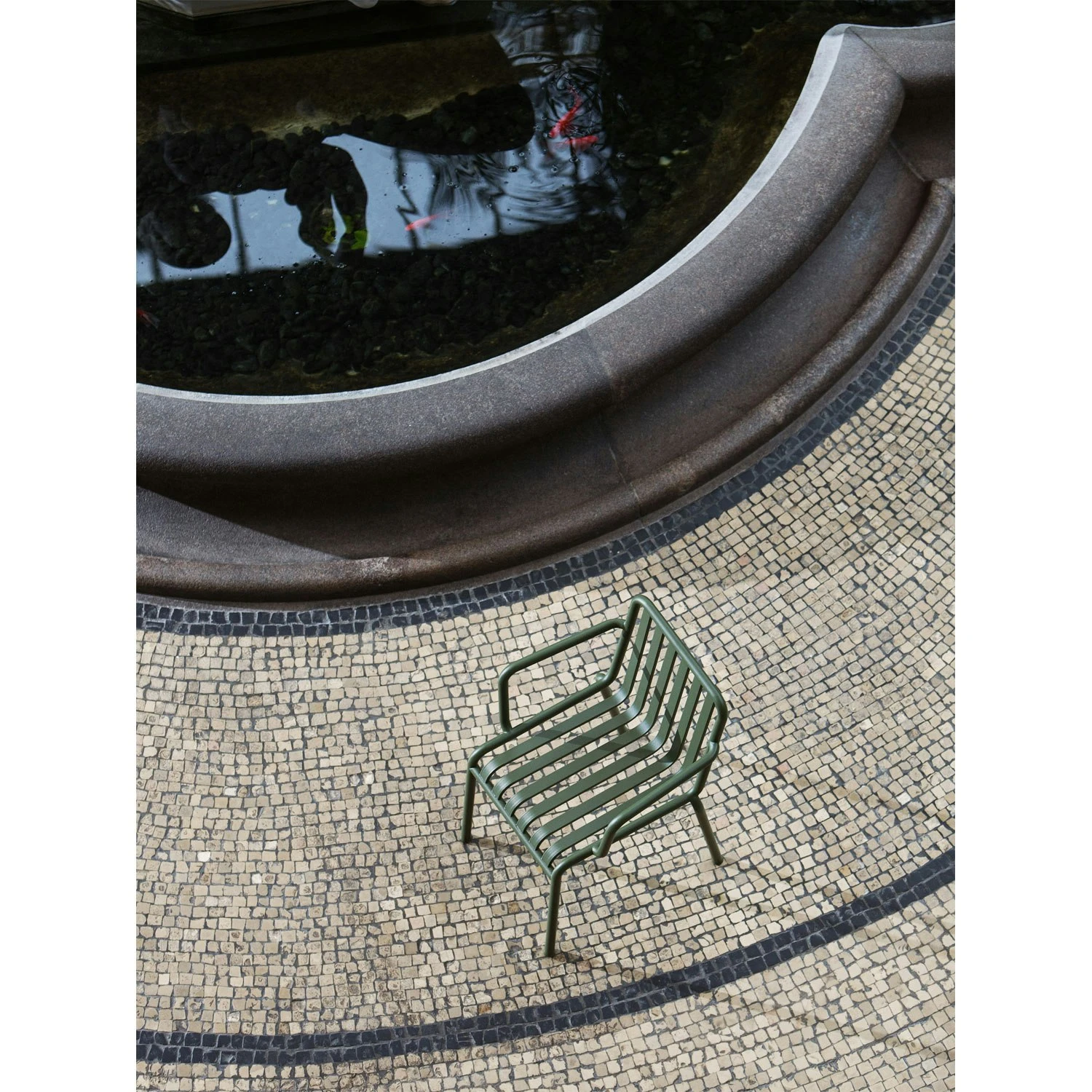 Hay Palissade Lehnstuhl, Sky Grey 2 Hay Palissade Lehnstuhl, Sky Grey – Bild 2