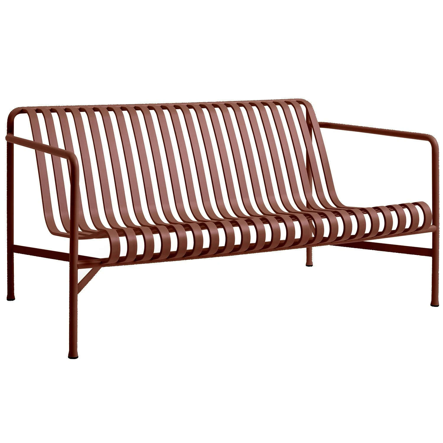 Hay Palissade Loungesofa, Iron Red 1 Hay Palissade Loungesofa, Iron Red