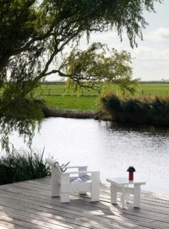 Hay Quilted Cushion Crate Lounge Chair- Sky Grey Loungesessel Sky Grey -Hay || Brafab || Fatboy Verkäufe hay quilted cushion crate lounge chair sky grey 3