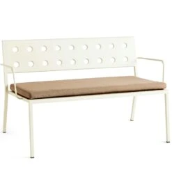 Hay Balcony Sitzkissen Für Loungesofa, Beige -Hay || Brafab || Fatboy Verkäufe hay seat cushion for balcony lounge bench beige 3