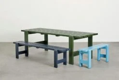 Hay Weekday Bank 23x140 Cm, Steel Blue -Hay || Brafab || Fatboy Verkäufe hay weekday bench l111 water based pinewood 58