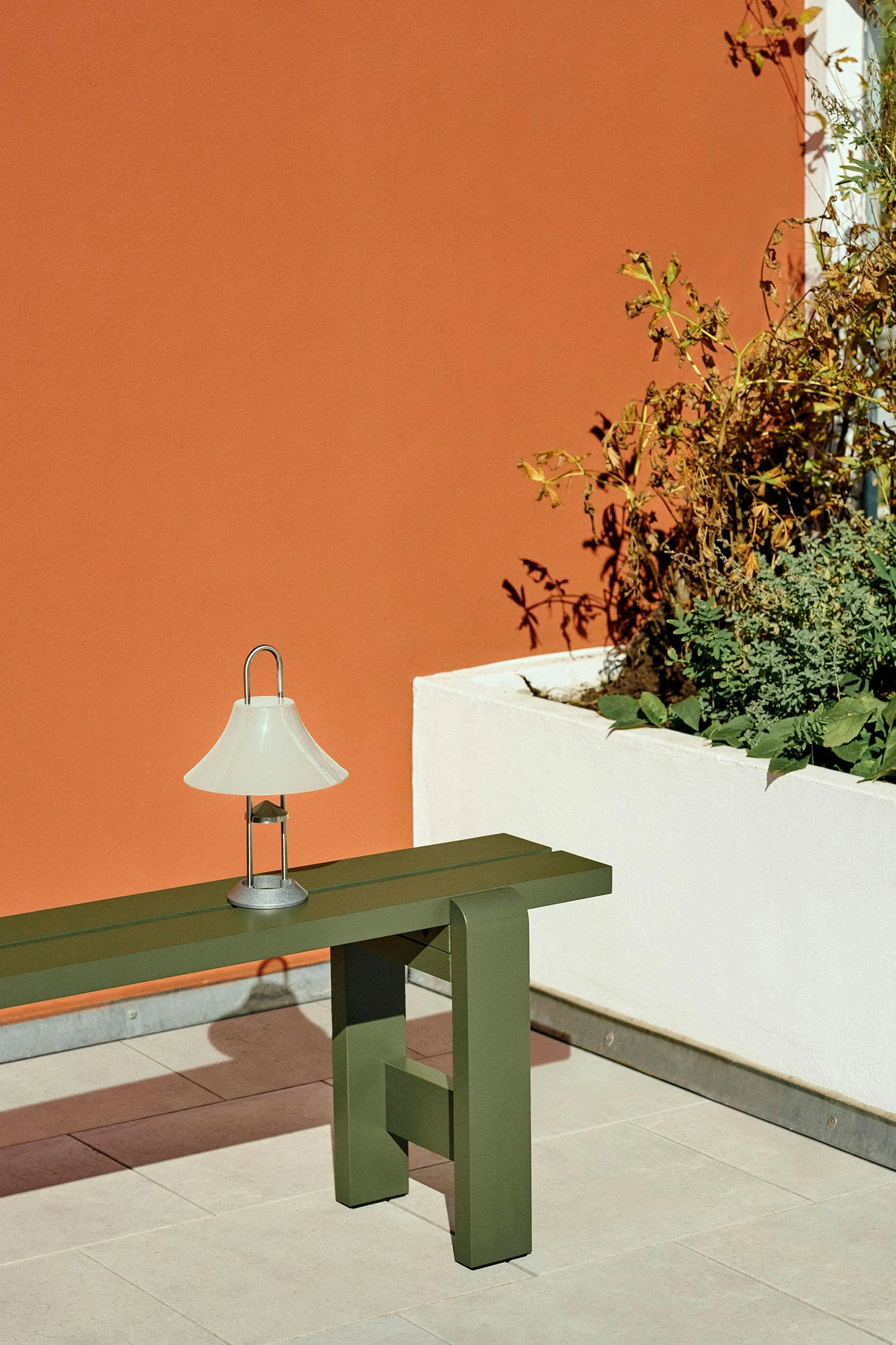 Hay Weekday Bank 32x190 Cm, Olive 2 Hay Weekday Bank 32x190 Cm, Olive – Bild 2