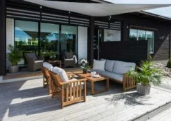 Gotland Loungetisch 60x120 Cm, Wärmebehandelt Esche -Hay || Brafab || Fatboy Verkäufe hillerstorp gotland lounge bord 60x120 cm vitt 8