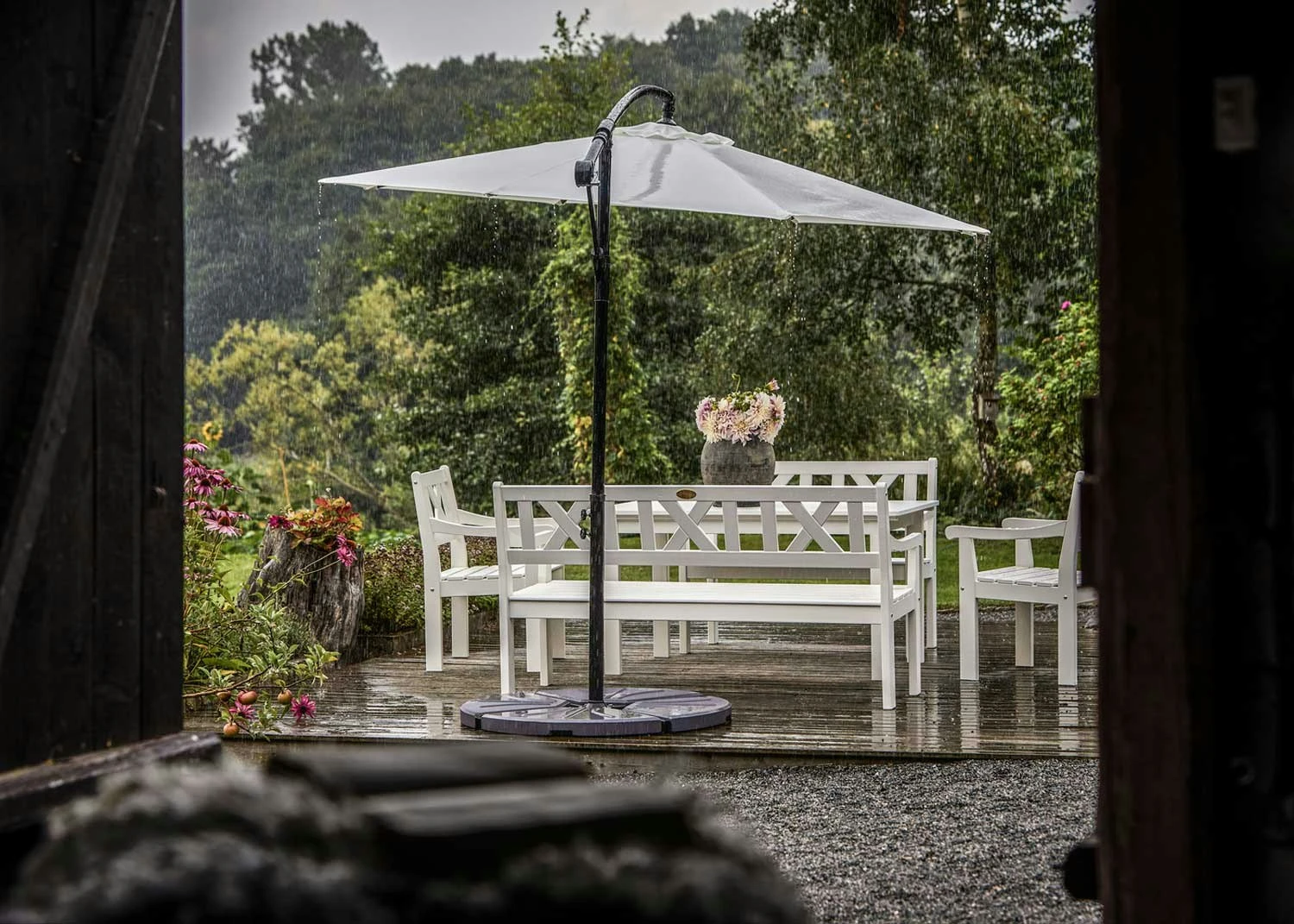 Läckö Sofa 3-Sitzer, Weiß 2 Läckö Sofa 3-Sitzer, Weiß – Bild 2