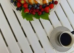 Sandhamn Tisch Ø100 Cm, Weiß -Hay || Brafab || Fatboy Verkäufe hillerstorp sandhamn bord 100 cm fallbart stal vit 5