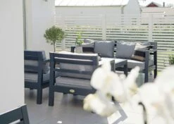 Stoltö Sitzgruppe 4 Sitzplätze, Orkangrau/Grau -Hay || Brafab || Fatboy Verkäufe hillerstorp stolto sofa set 4 seats hurricane grey grey 3