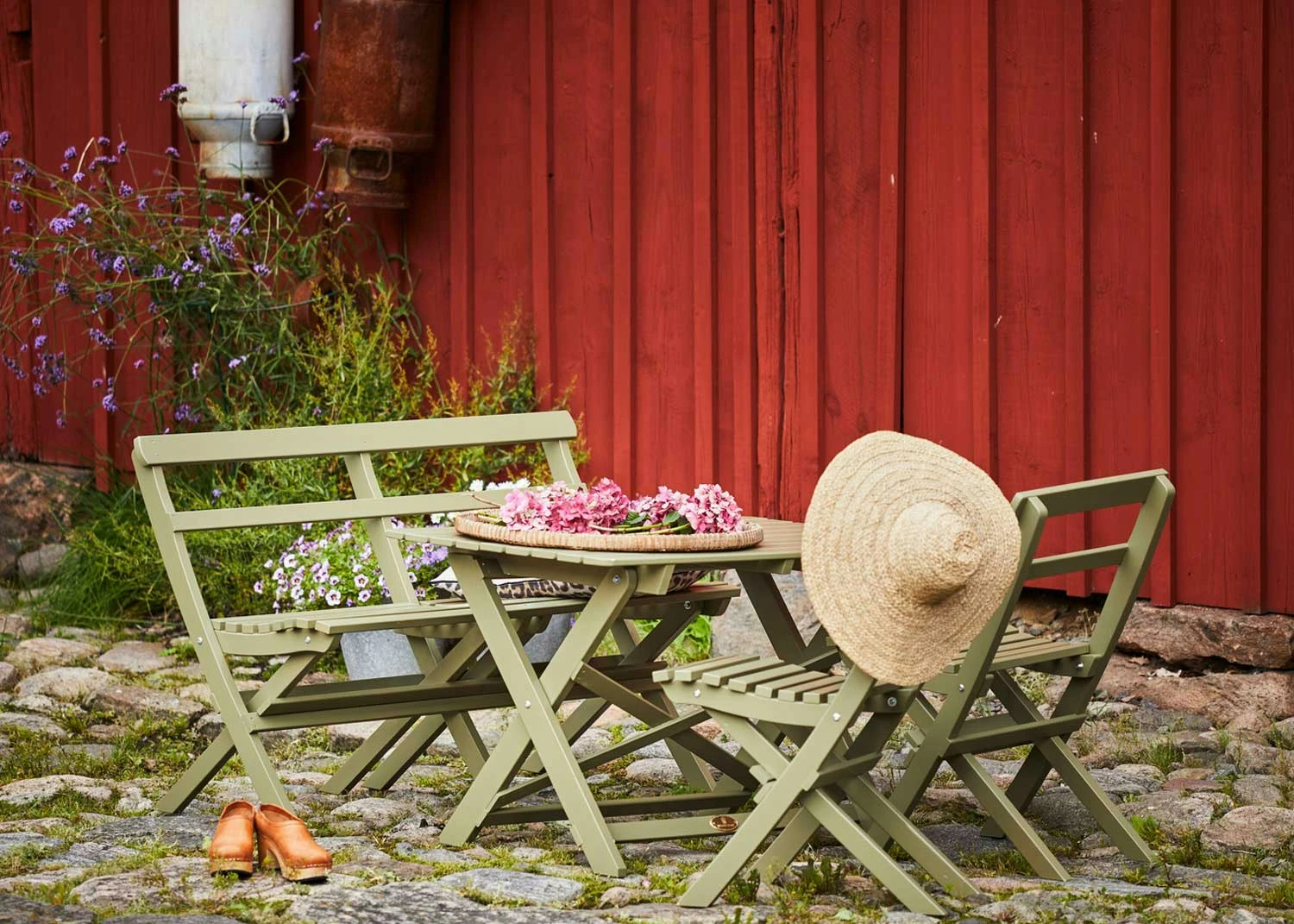 Torpet Stuhl, Antikgrün 2 Torpet Stuhl, Antikgrün – Bild 2