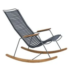 Click Rocking Chair, Dark Blue/Grey
