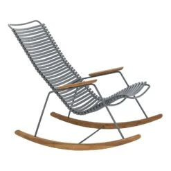 Click Rocking Chair, Dark Grey/Grey