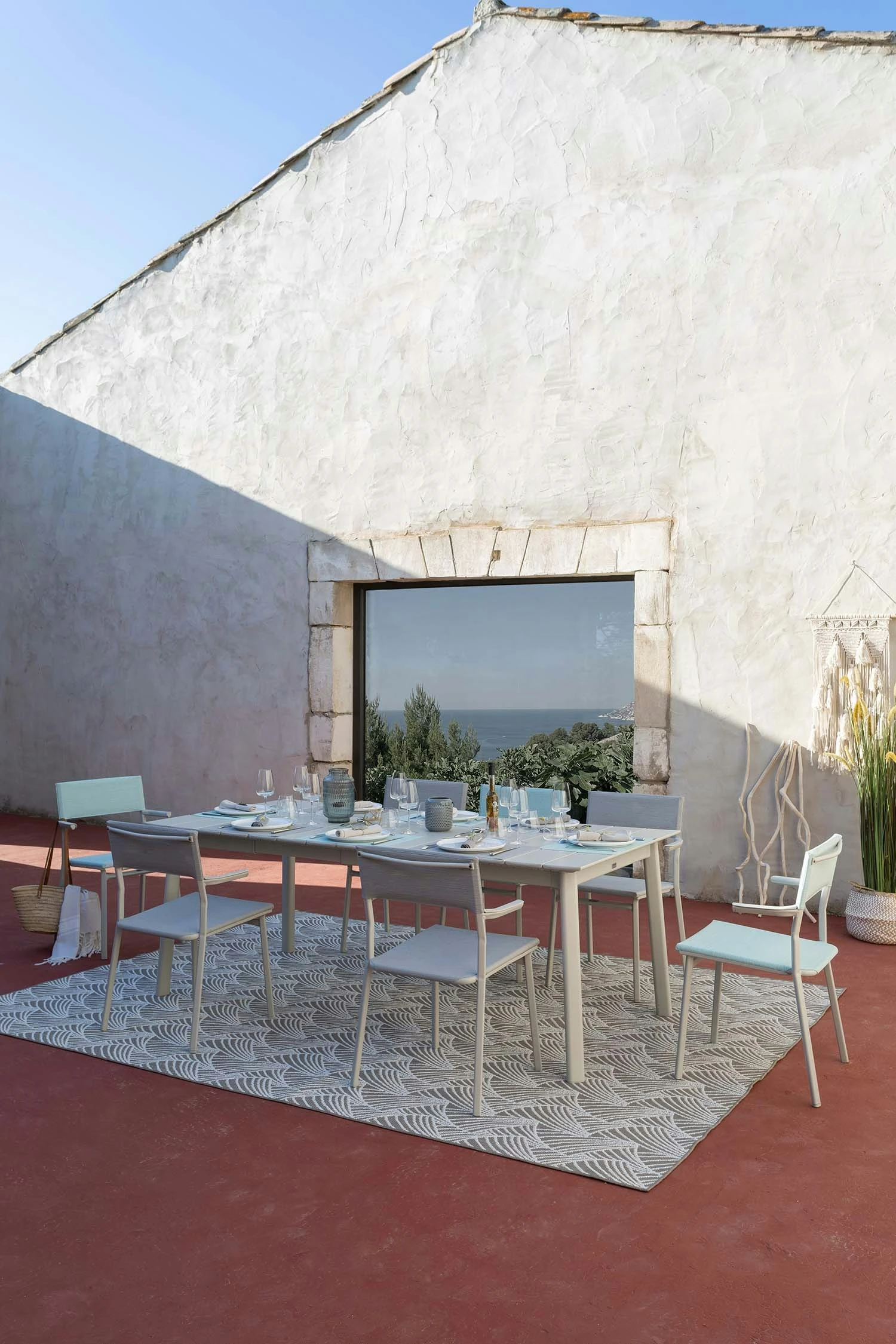 Lafuma Oron Tisch Laminat, S 100x150 Cm, Sable 2 Lafuma Oron Tisch Laminat, S 100x150 Cm, Sable – Bild 2