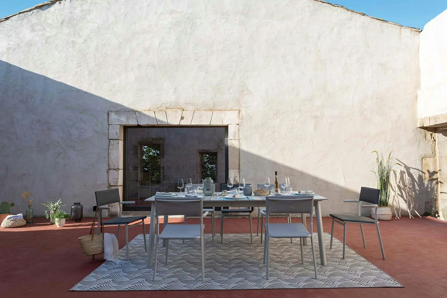 Lafuma Oron Tisch Laminat, S 100x150 Cm, Sable 3 Lafuma Oron Tisch Laminat, S 100x150 Cm, Sable – Bild 3