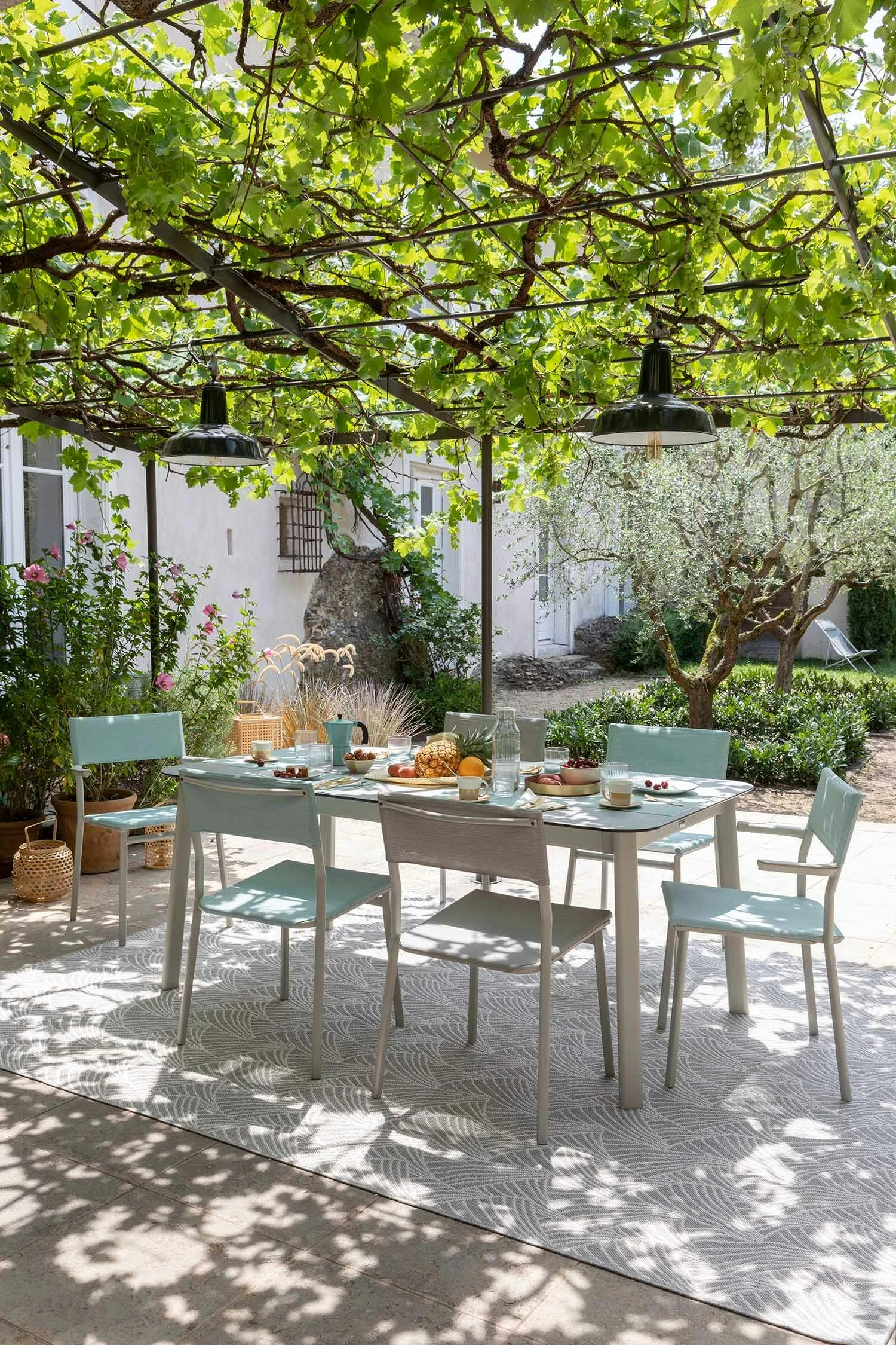 Lafuma Oron Tisch Laminat, S 100x150 Cm, Ciment / Sable 3 Lafuma Oron Tisch Laminat, S 100x150 Cm, Ciment / Sable – Bild 3