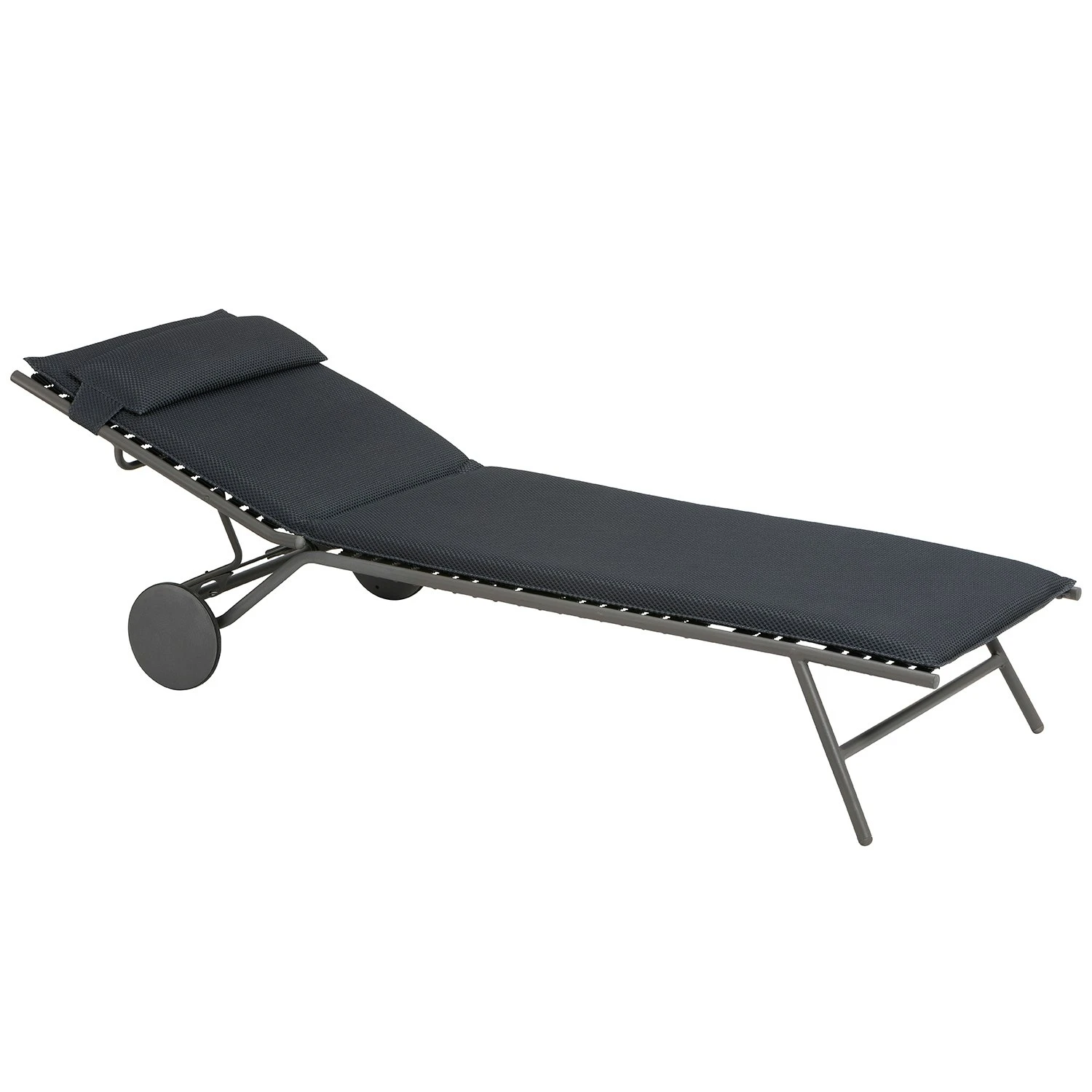 Lafuma Miami II BeComfort® Sonnenliege, Dunkelgrau 3 Lafuma Miami II BeComfort® Sonnenliege, Dunkelgrau – Bild 3