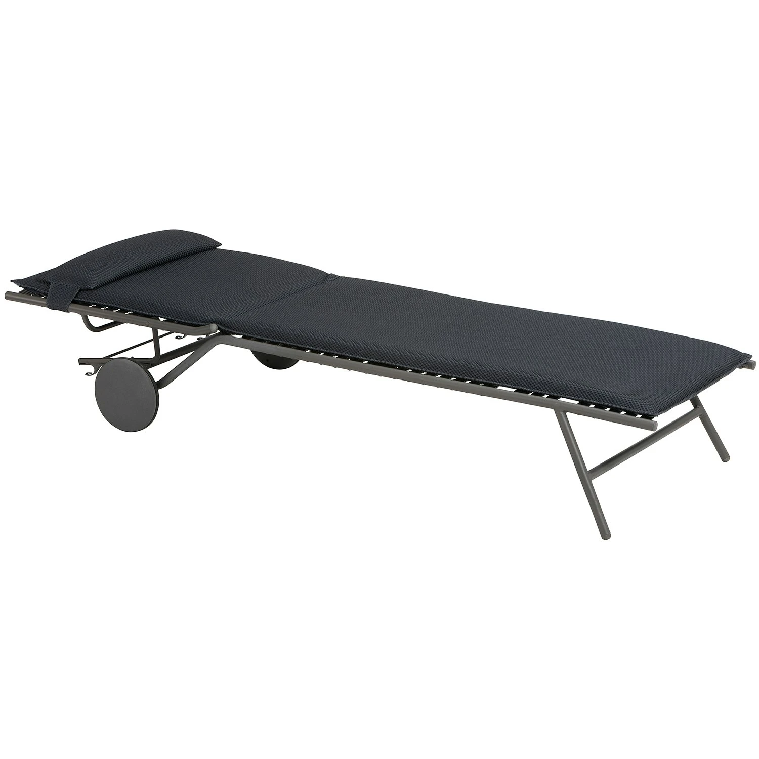 Lafuma Miami II BeComfort® Sonnenliege, Dunkelgrau 4 Lafuma Miami II BeComfort® Sonnenliege, Dunkelgrau – Bild 4