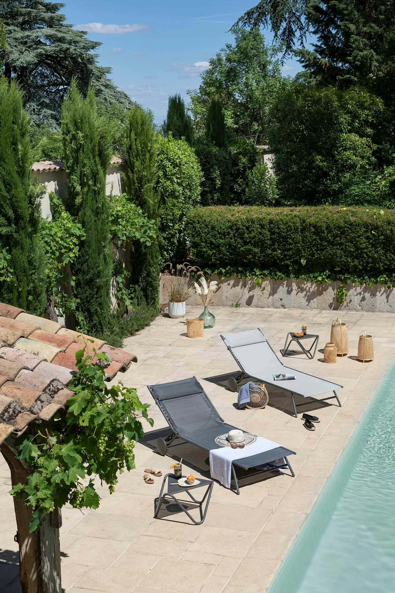 Lafuma Miami II Batyline® Duo Sonnenliege, Obsidian 5 Lafuma Miami II Batyline® Duo Sonnenliege, Obsidian – Bild 5