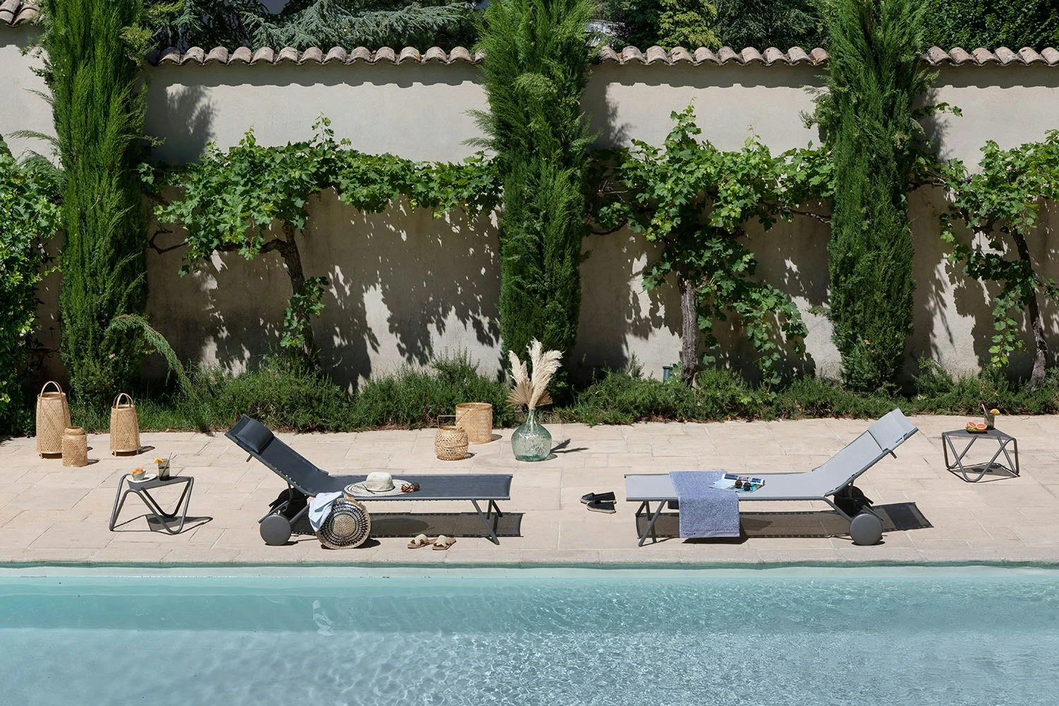 Lafuma Miami II Batyline® Duo Sonnenliege, Obsidian 6 Lafuma Miami II Batyline® Duo Sonnenliege, Obsidian – Bild 6