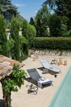 Lafuma Miami II Batyline® Duo Sonnenliege, Galet -Hay || Brafab || Fatboy Verkäufe lafuma sunbed miami duo 2023 galet titane 9