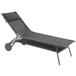 Lafuma Miami Batyline® Duo Hohe Sonnenliege, Obsidian