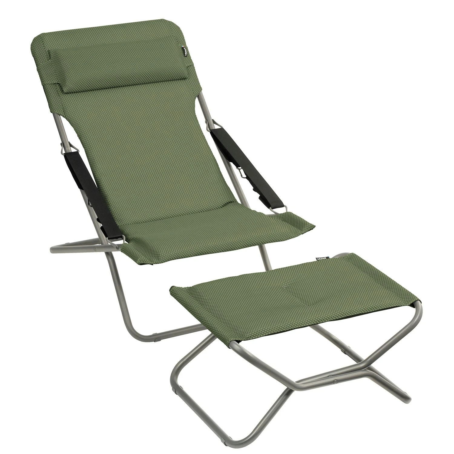 Lafuma Transabed Bec Sonnenstuhl, Olive 2 Lafuma Transabed Bec Sonnenstuhl, Olive – Bild 2